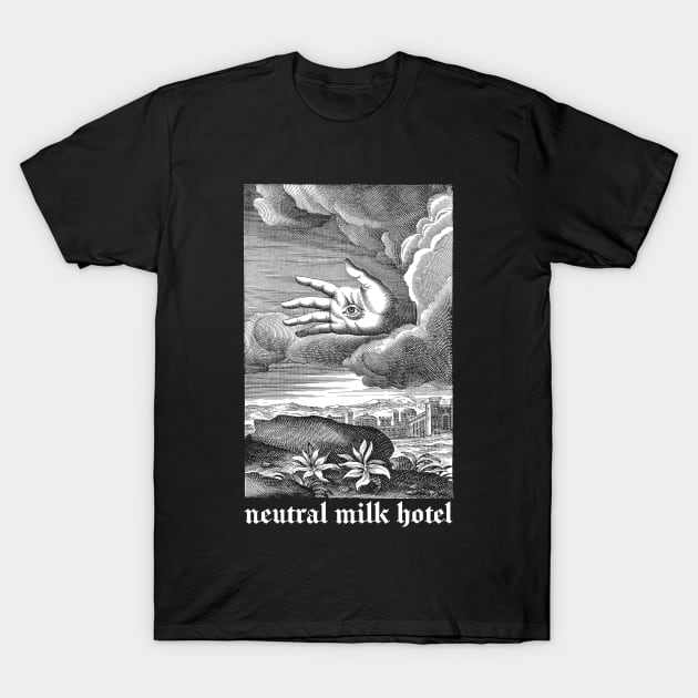 Neutral Milk Hotel  --- Original Post Punk Fan Design T-Shirt by CultOfRomance
